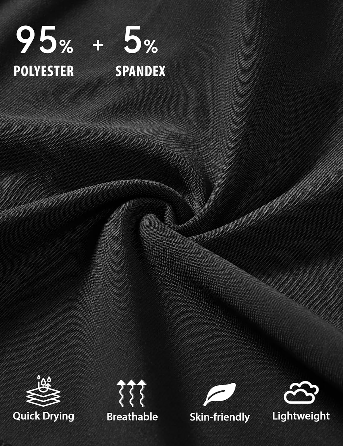 JOCMIC Girls Athletic Shorts with Liner 2 in 1 High Waist Running Short for Basketball Volleyball Tennis - Image 7