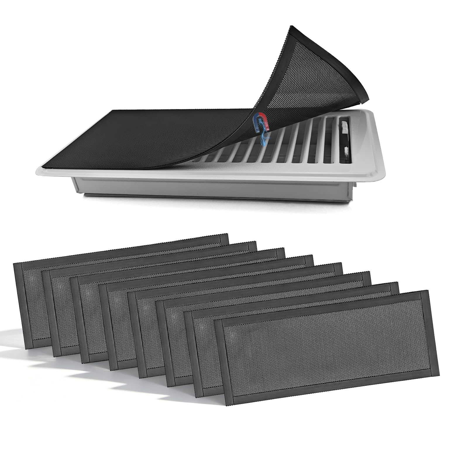 Protection d'écran magnétique pour grille d'aération de salon et chambre 10x25