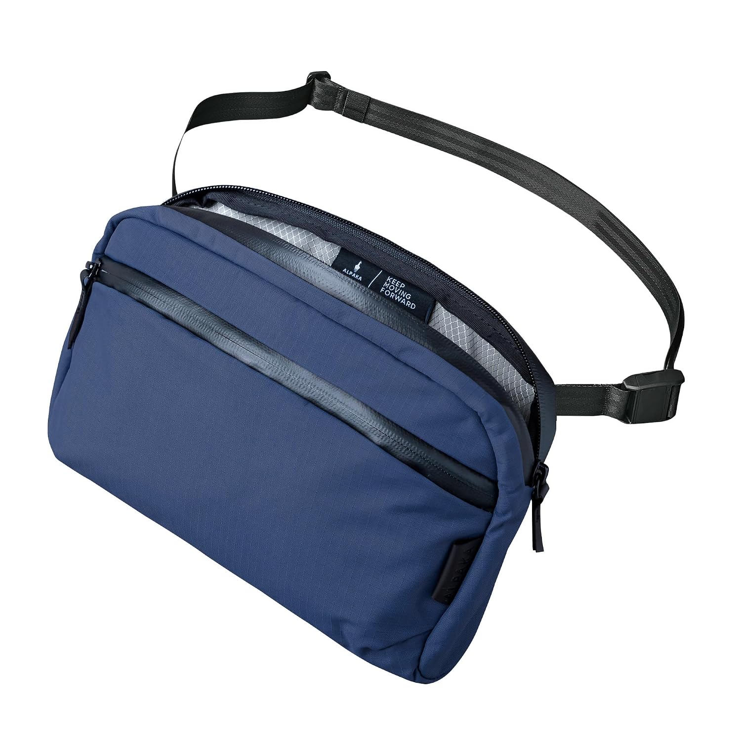 ALPAKA Flight Sling 2L – Bolsa tiracolo masculina leve, portátil, embalável, com alça de ombro de liberação rápida
