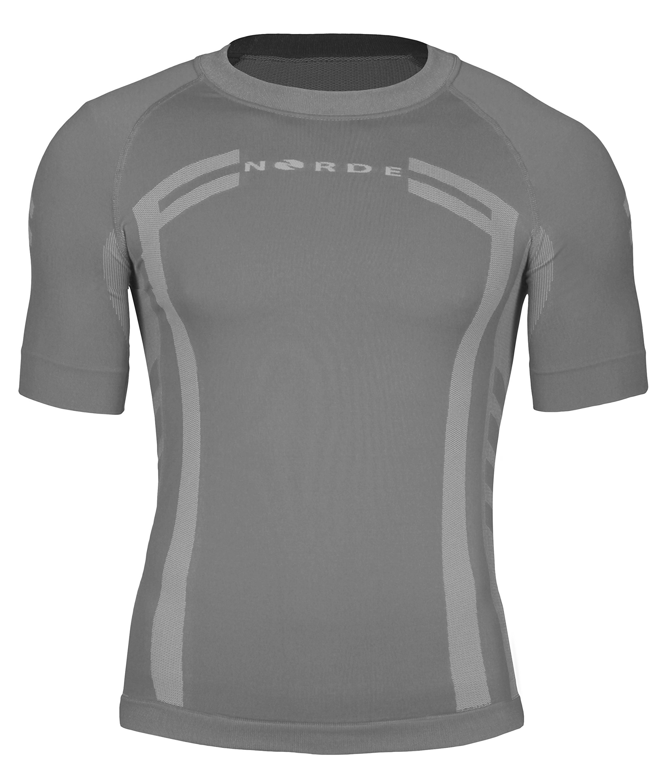 Norde Men's Functional Thermal Underwear Breathable Active Base Layer Short Sleeve Shirt