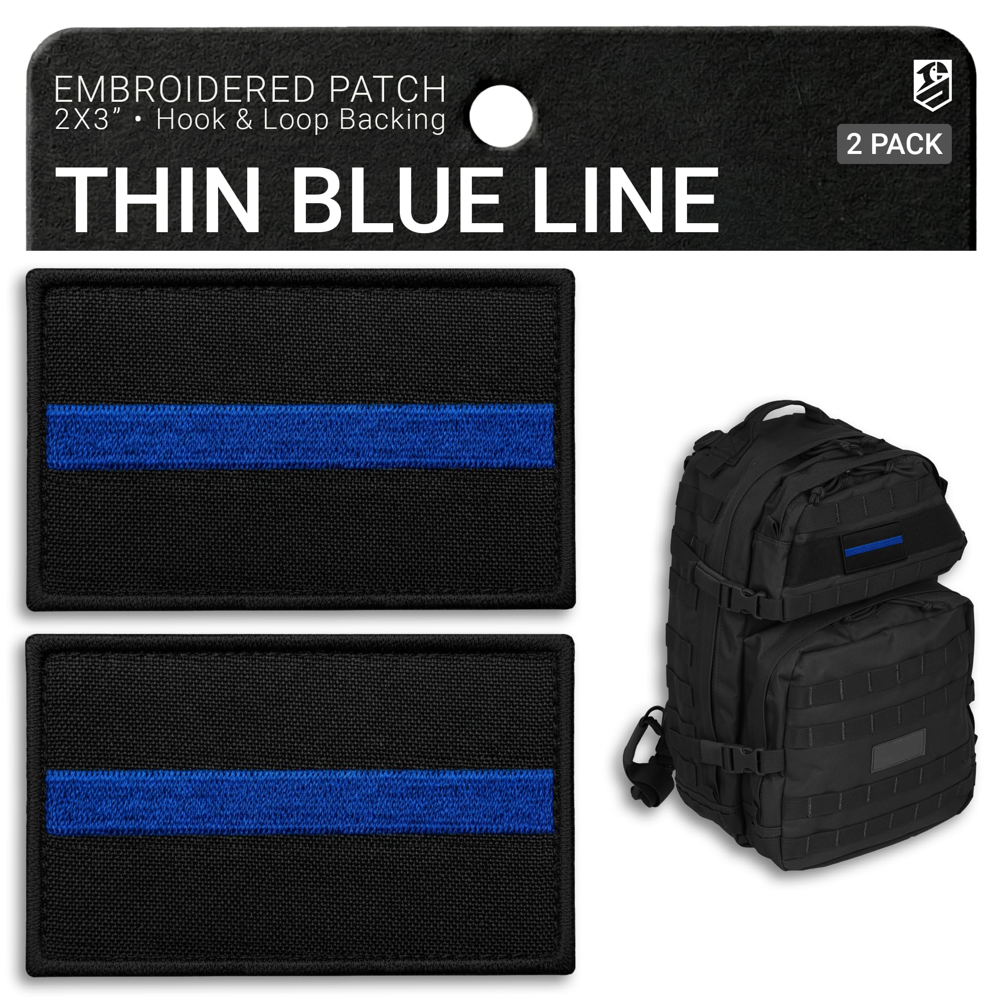 Polizei PVC Patch Police Klett-Aufnäher-Set, Reflektorband Klettsticker Security Vest Tactical Embroidered Nylon Hook-and-Loop Patch, 2 Patches (eine Große Eine Kleine Größe