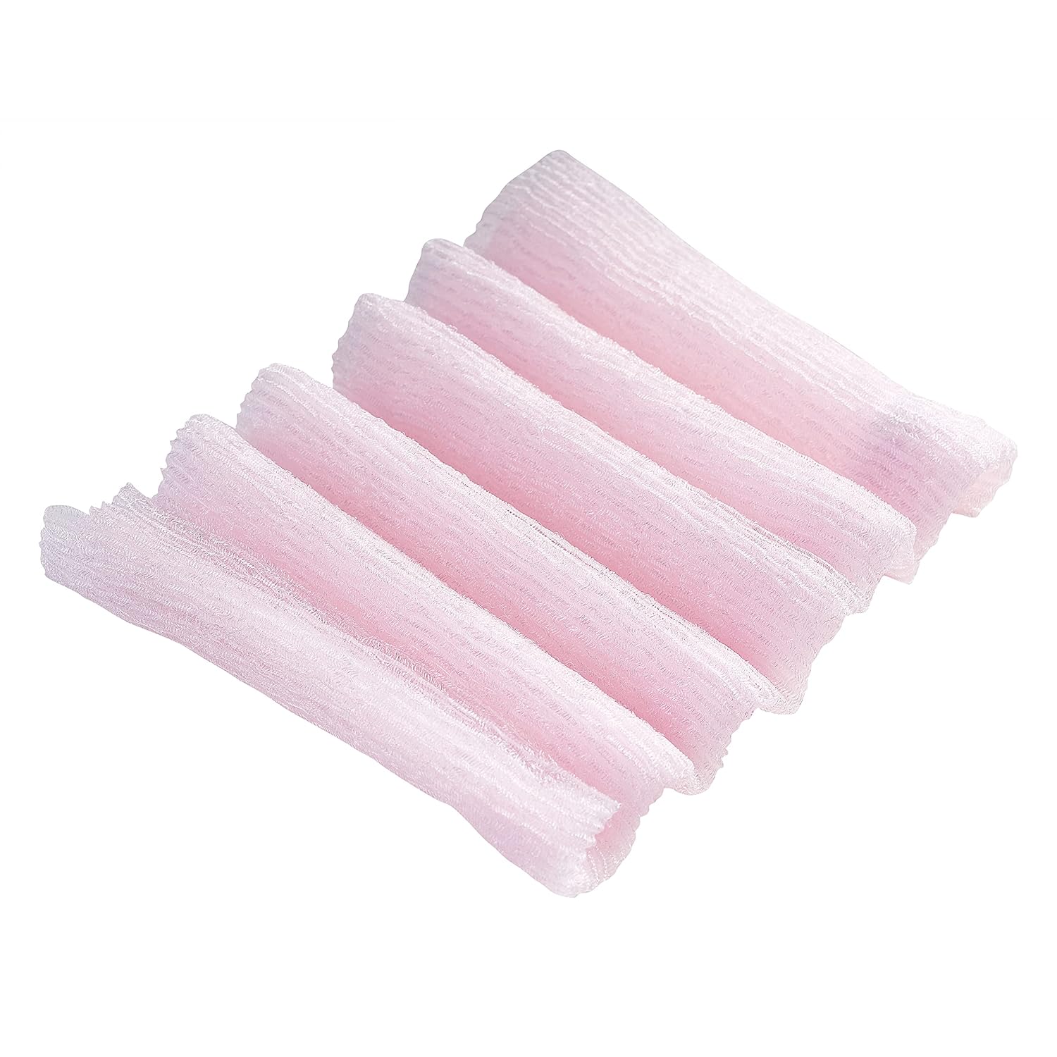 EcoTools Exfoliating Bath Cloth, Pink, Gently Removes Dirt, Oil, Skin Impurities, for Soft, Supple Skin, Pink Wash Cloth Towels, for Face or Body, 6 Count : Beauty & Personal Care