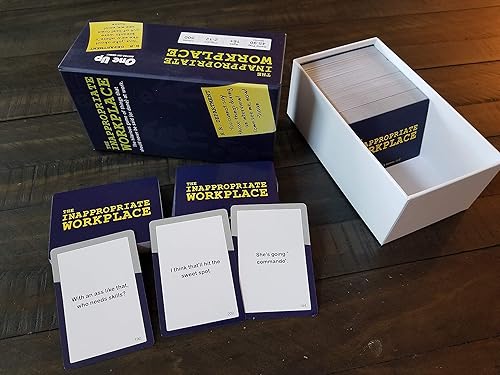Miniatura 5 de El lugar de trabajo inapropiado - Nuevo para 2021. El divertido juego de cosas que nunca se deben decir (o hacer) en el trabajo.