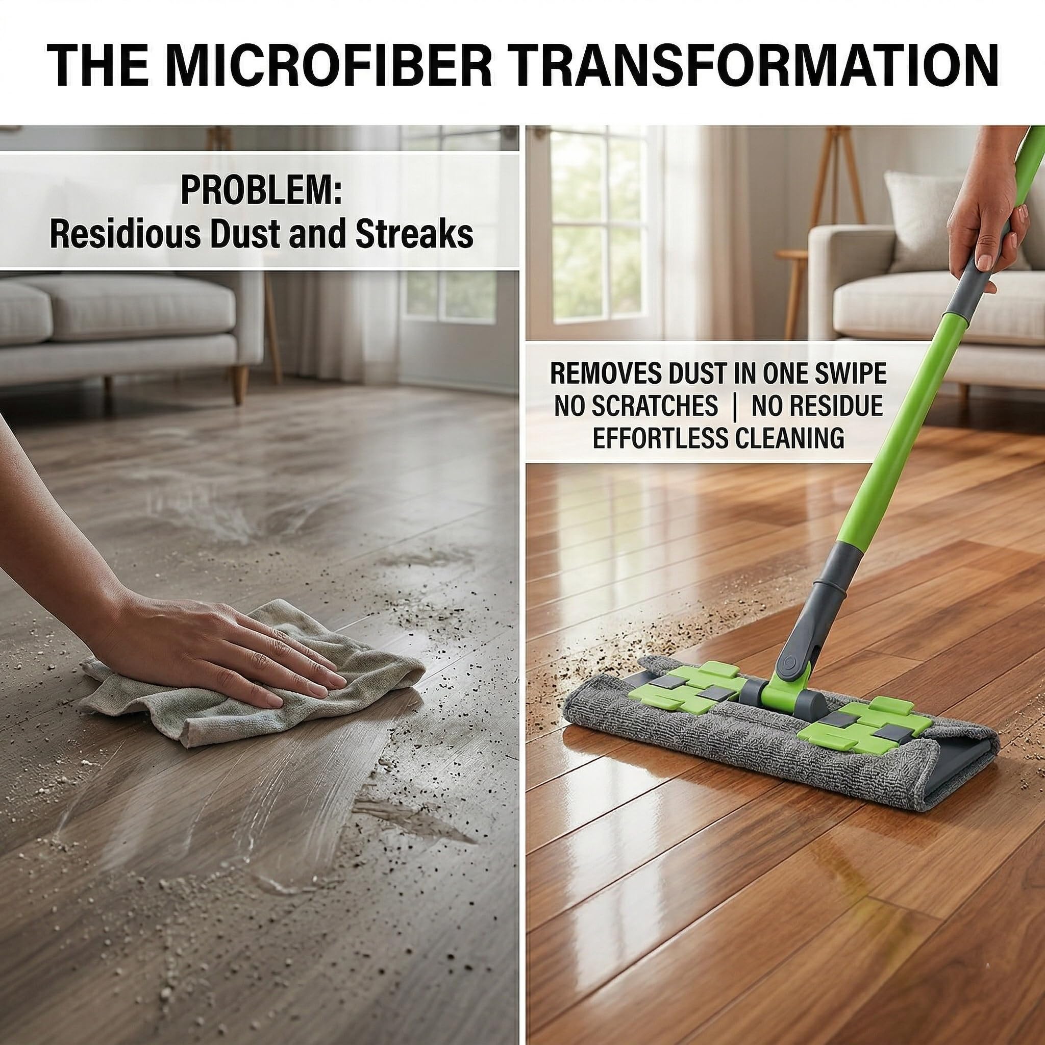 Microfiber Mop Pads - Pack of 3 -5