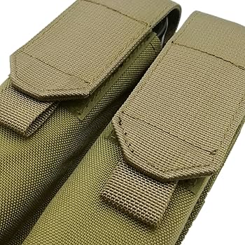 P90 3連　マガジンポーチ　ピンク×2 L.A.ホビーショップ / P90対応 3連マガジンポーチ【ピンクカラー