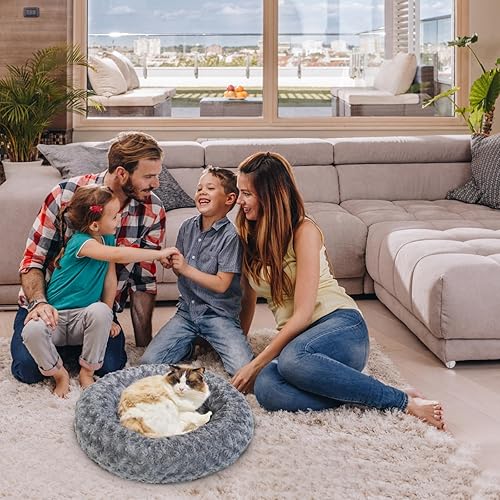 Miniatura 6 de AUPETEK Camas calefactables para gatos de interior, camas cálidas para gatos, súper suaves, lavables a máquina, térmicas, con calefacción eléctrica,