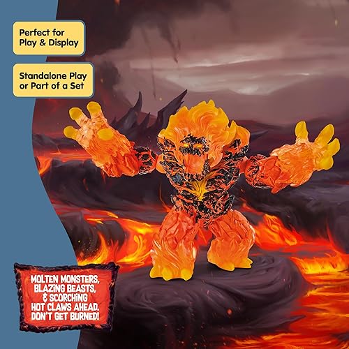 Miniatura 7 de Schleich Eldrador Creatures - Figura de acción para niños y niñas de 7 a 12 años, Lava Smasher