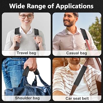 SEG Direct Black Seat Belt Pads Pack of 2
