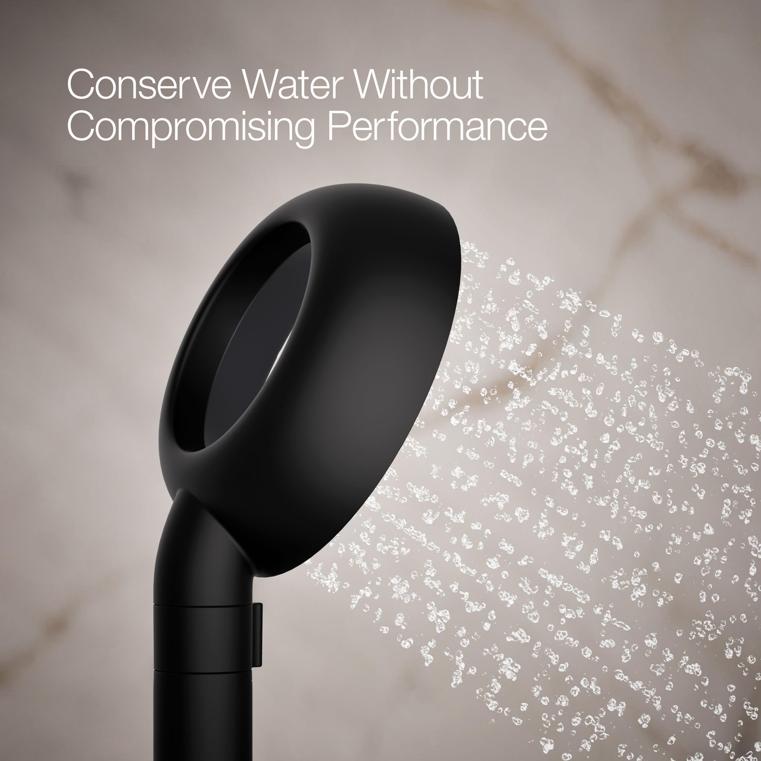 Kohler Statement VES Handbrause – 1,5 GPM, Brushed Nickel, Mit Katalyst-Technologie