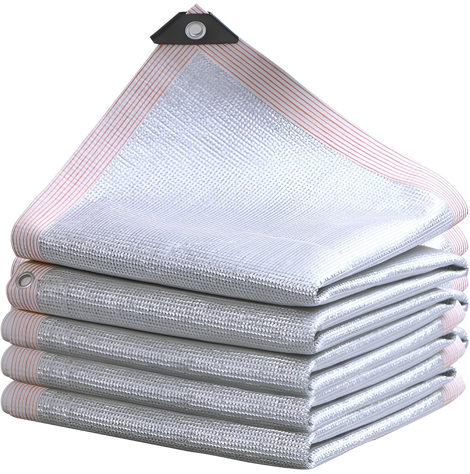 Tissu d'ombrage en feuille d'aluminium pour une isolation de balcon