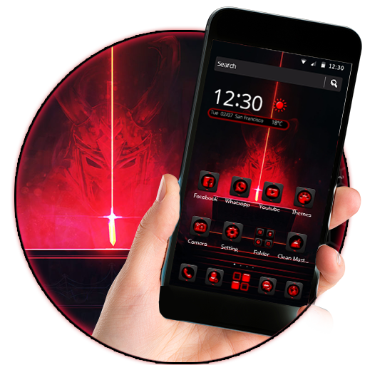 Red Devil 2D android Theme