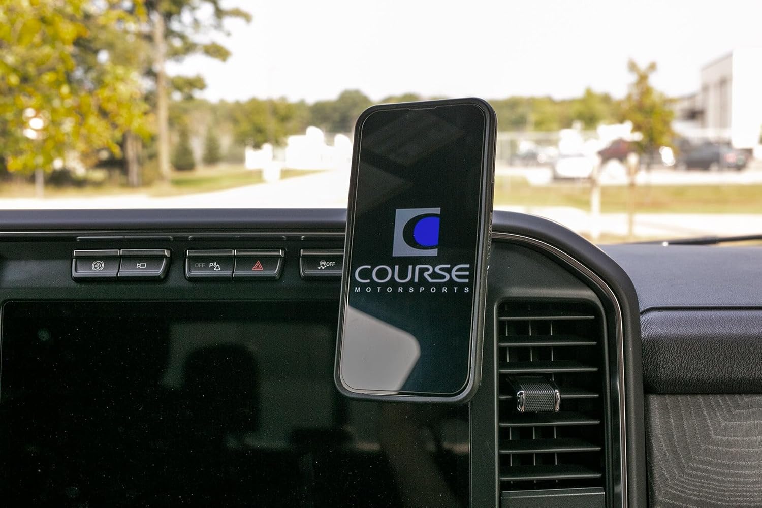 Course Motorsports Direct Fit Phone Mount - Ford Super Duty 2023+ Magsafe Head - Non Charging Left or Right