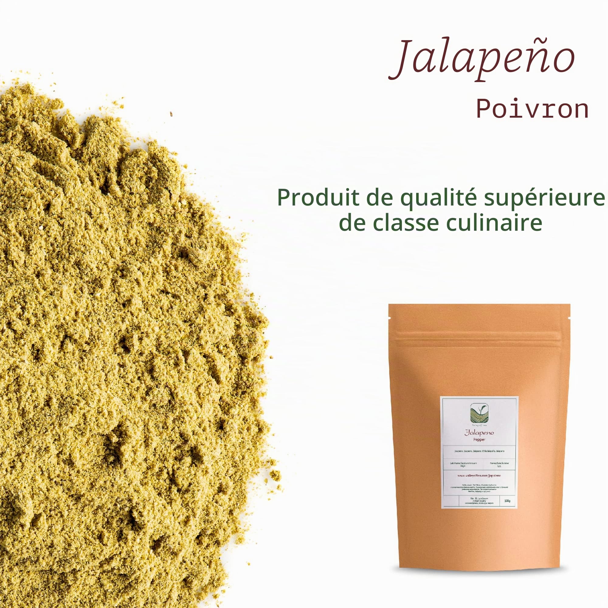 Piments jalapenos bio séchés - | au piquant modéré pour twister salsas tacos et plats mexicains maison