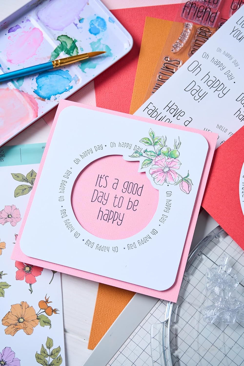 Sizzix Clear Rubber Stamps Set 12PK - Sending a Little Love Set