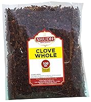 Vista 3 de Clove Whole (Laung) 100GM Té de 3.5 onzas, bolas de pomandro y popurrí, seleccionado a mano Origen indio