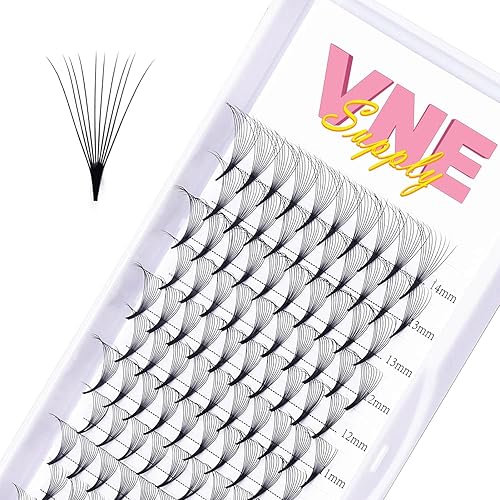 Miniatura 7 de VNE - Extensiones de pestañas de volumen  pestañas de volumen ruso  Extensiones de pestañas postizas premium  abanicos de mega volumen Promade