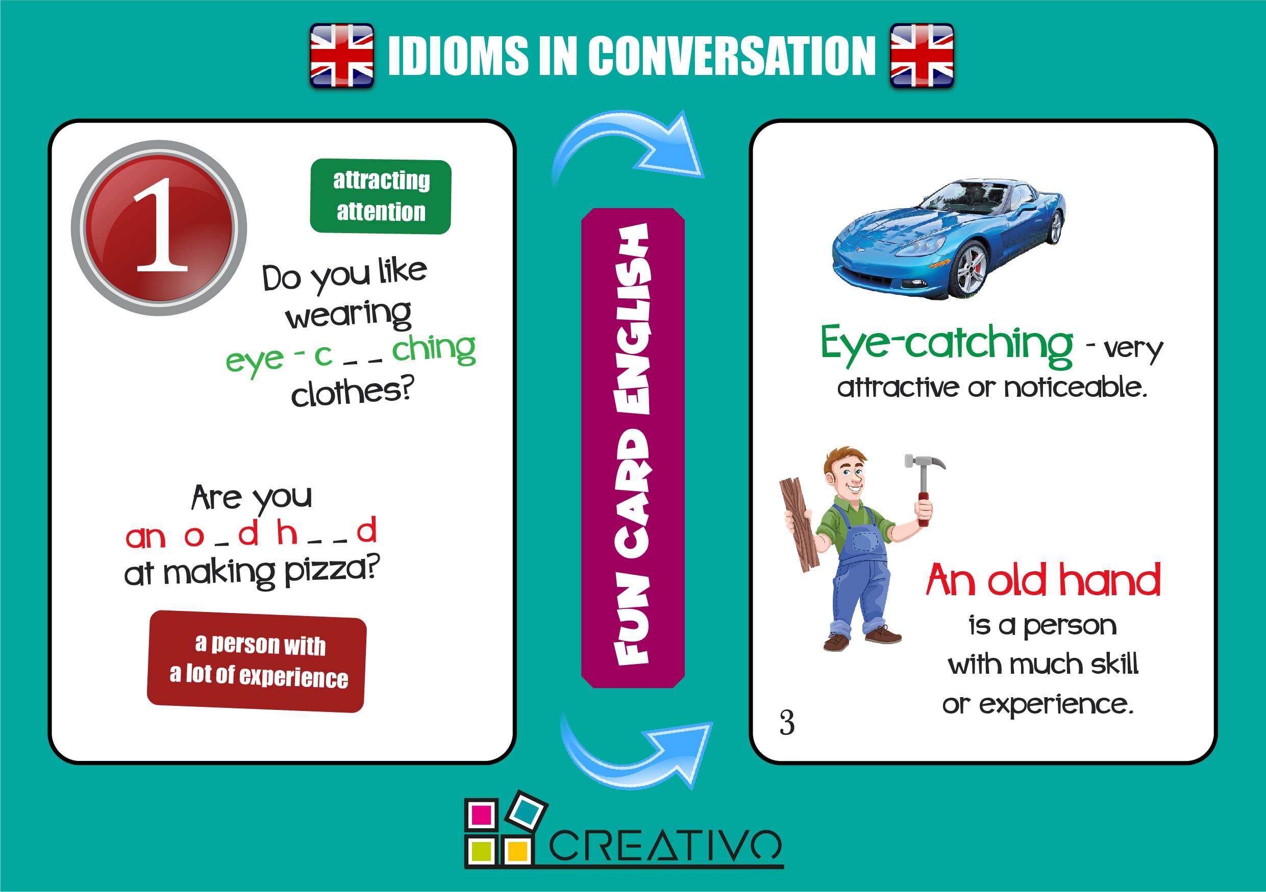 ENGLISH IDIOMS IN CONVERSATION (FICHAS)