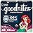 Goodnites Girls\' Nighttime Bedwetting Underwear, Size Extra Small (28-43 lbs), 44 Ct (2 Packs of 22), Packaging May Vary