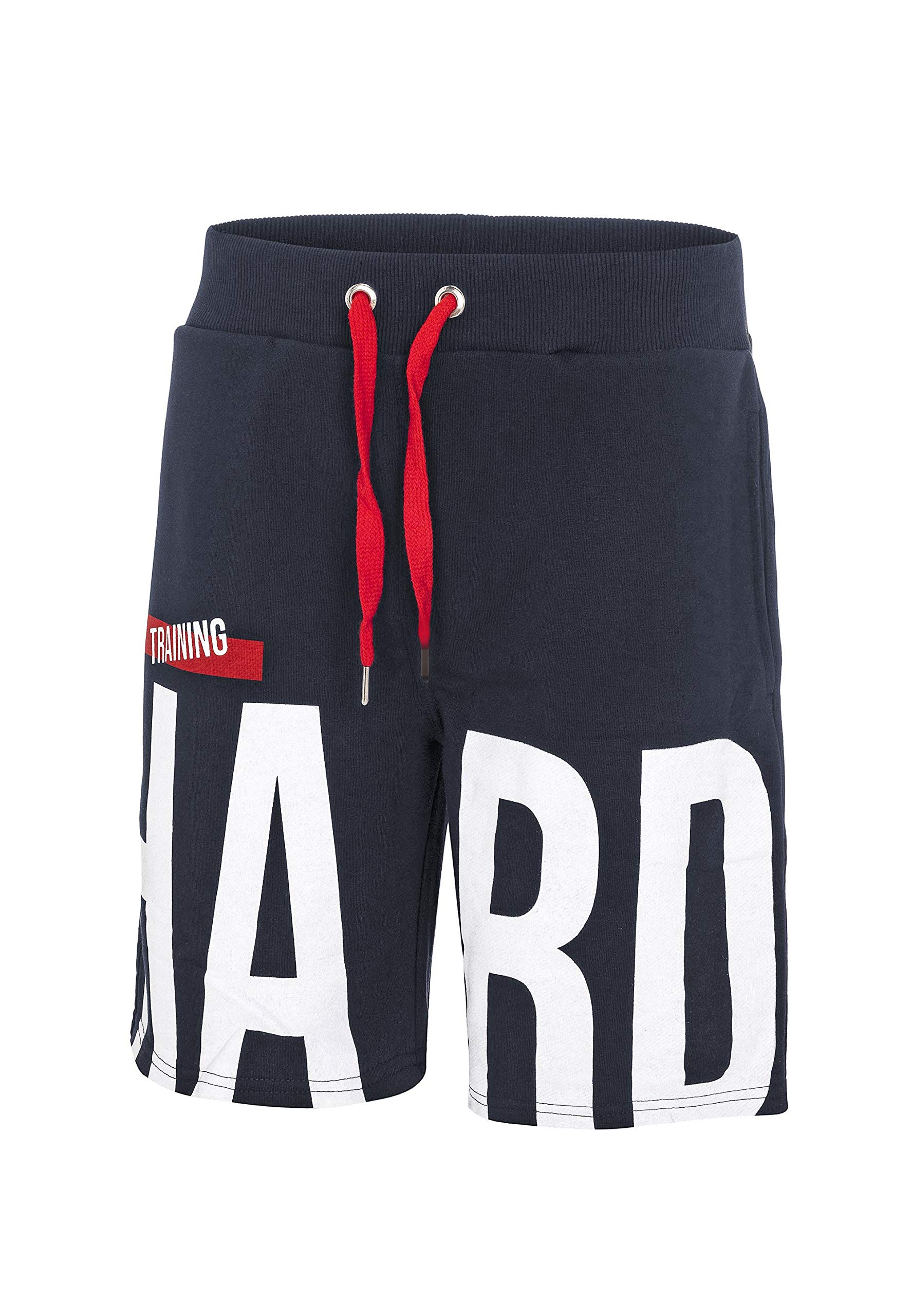 Redbridge Krótkie spodenki męskie spodenki do biegania spodnie sportowe bermudy, granatowy, XL