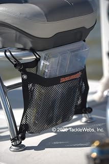 TackleWebs 16" Wide x 12" High Bungee Pocket Black