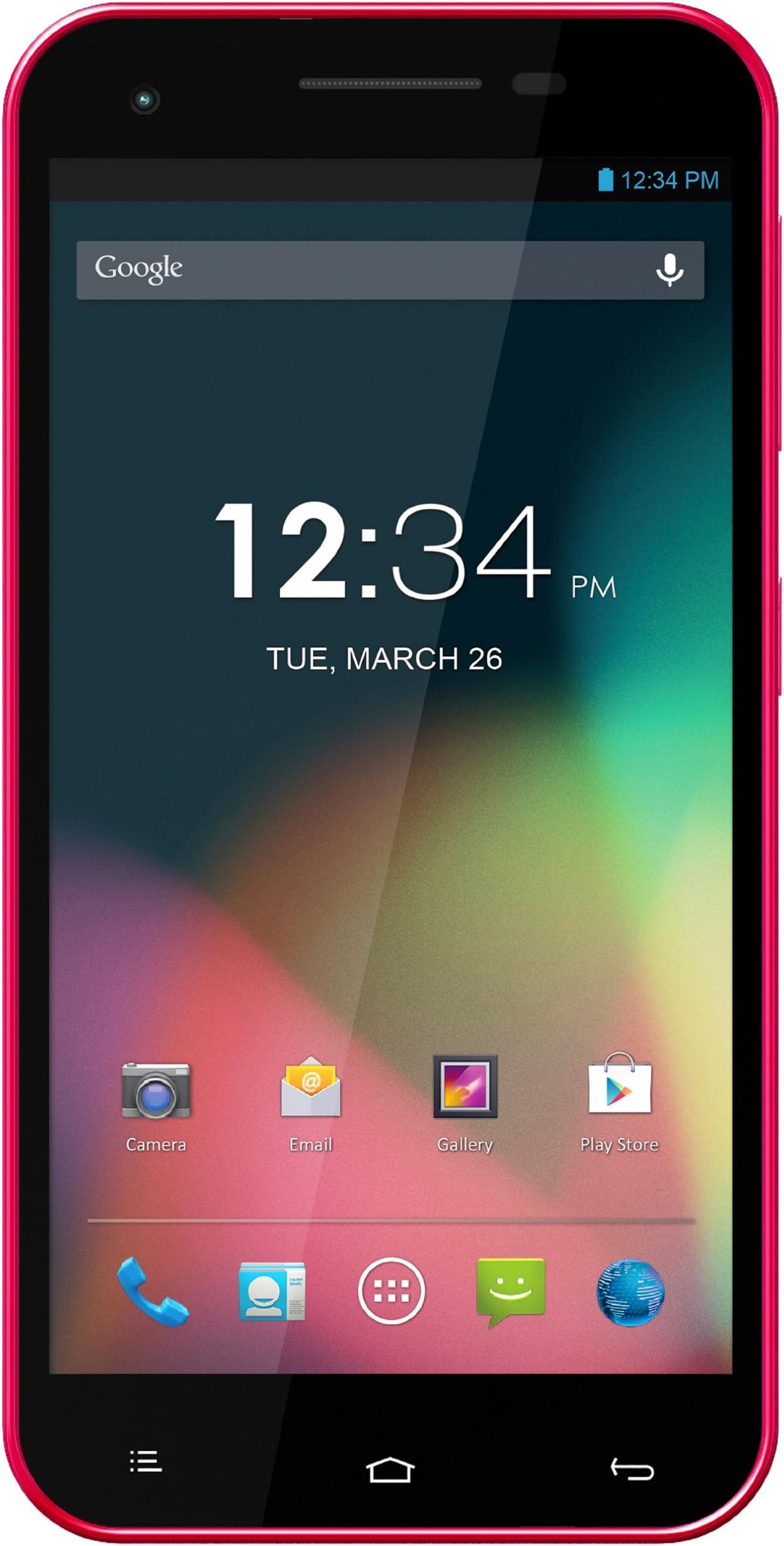 BLU Studio 5.5 D610a Unlocked Dual SIM GSM Phone (Pink)