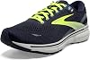 Brooks Mens Ghost 15 Neutral Running Shoe, AlloyOysterBlack