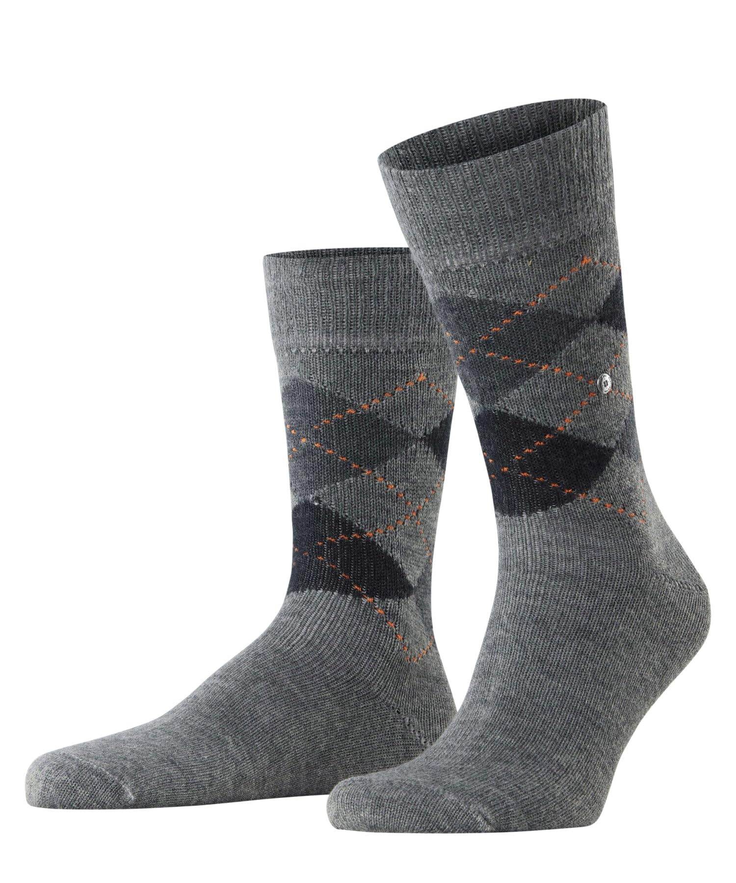 Burlington Socks Grey Preston Socks - One Size