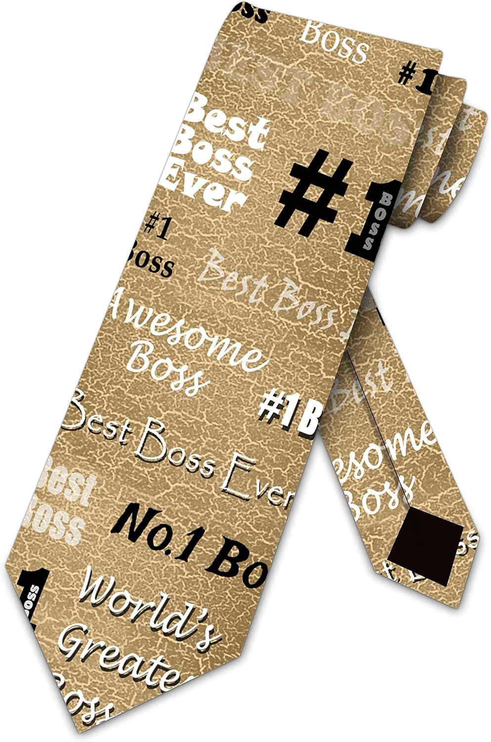 Three Rooker Boss's Day Ties Boss Necktie Mens Manager Tie Gift