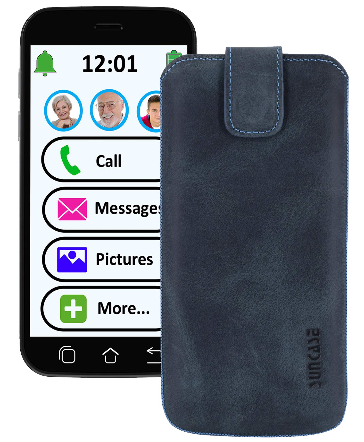Custodia Suncase In Vera Pelle Per IPhone 14 Pro - Design Slim Con