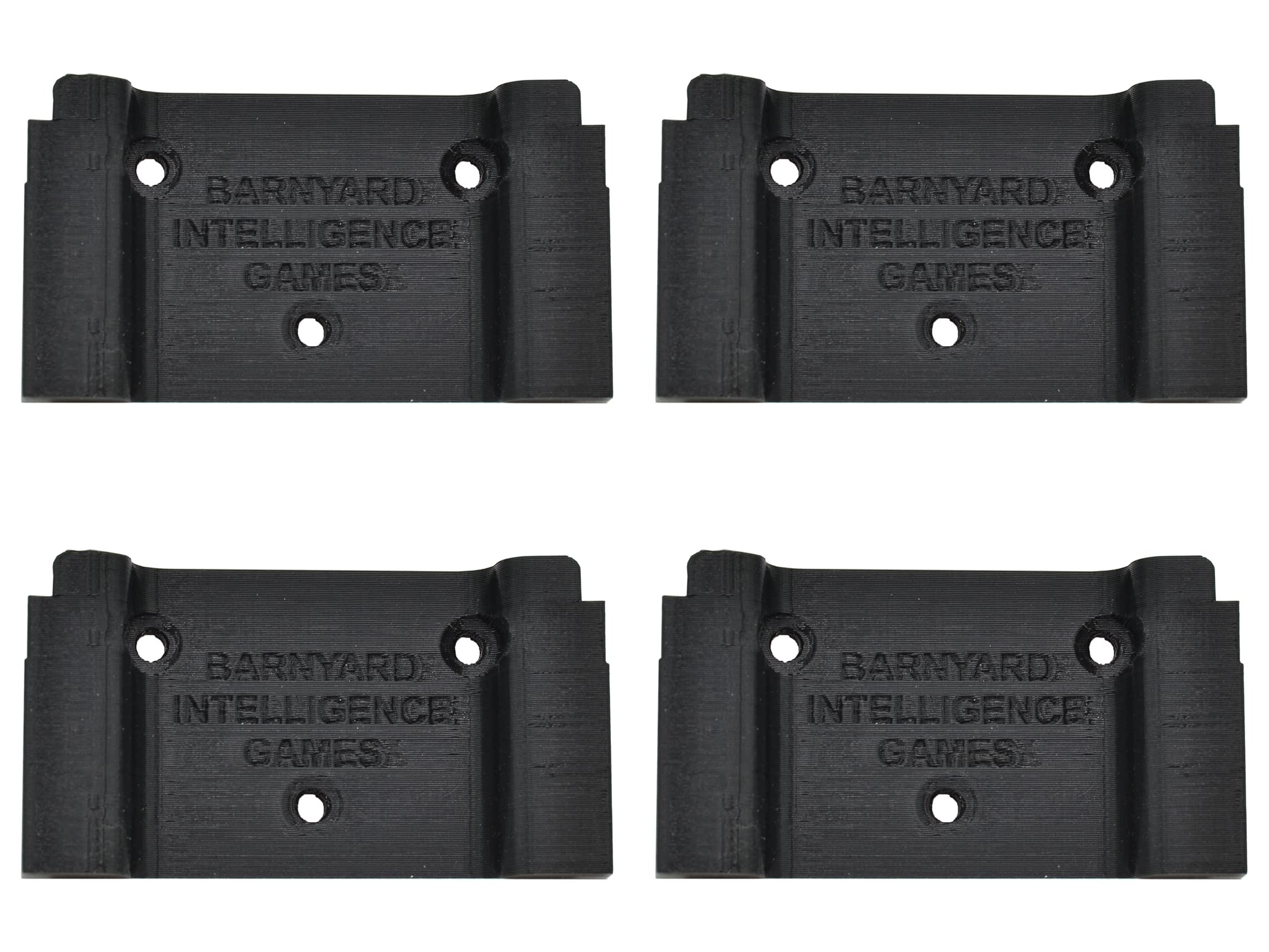 Barnyard Intel Battery Holder for EGO 56V (4-Pack Black)