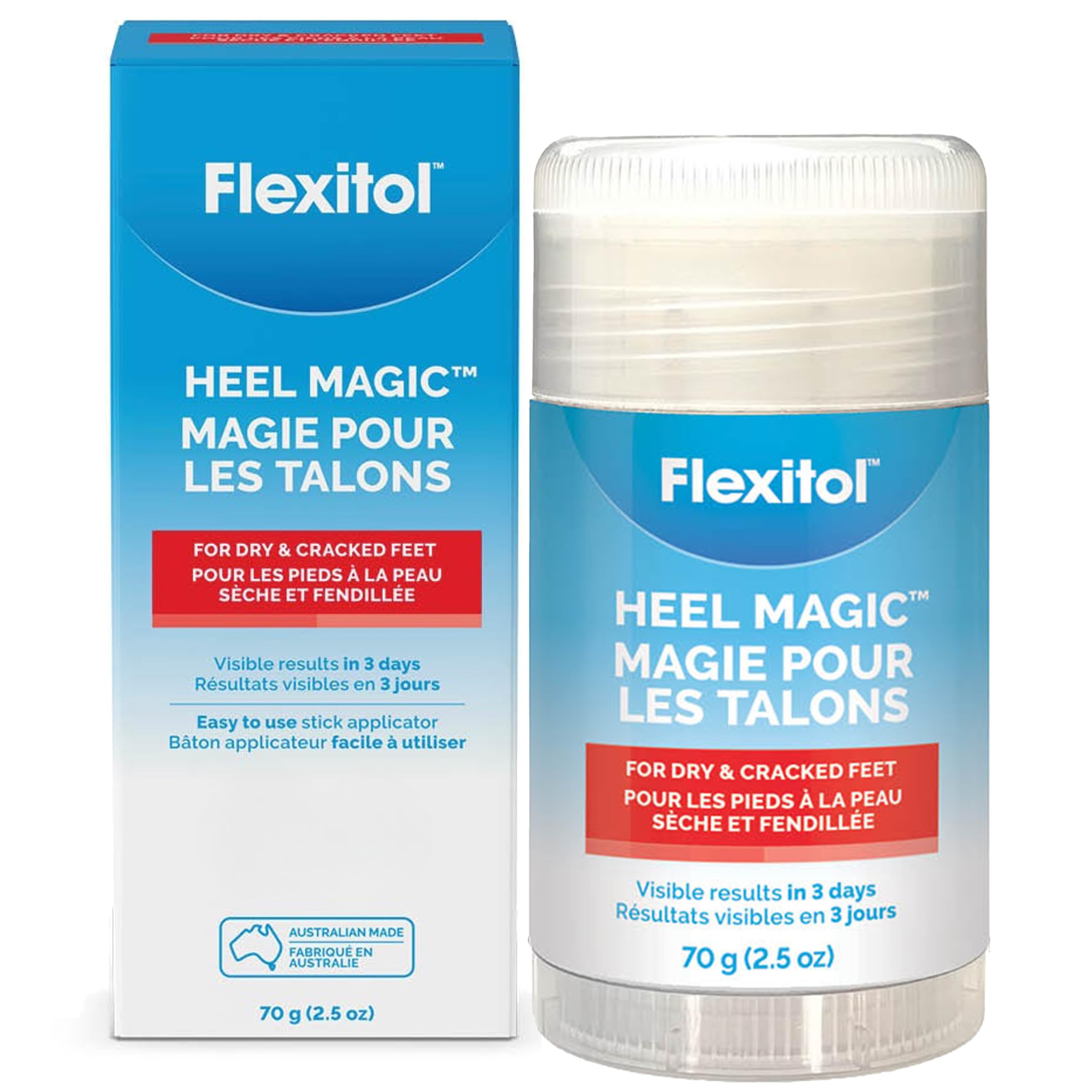Heel Magic For Dry Skin or Rough Heels with Shea Butter & Vitamin E, 2.5 Ounce