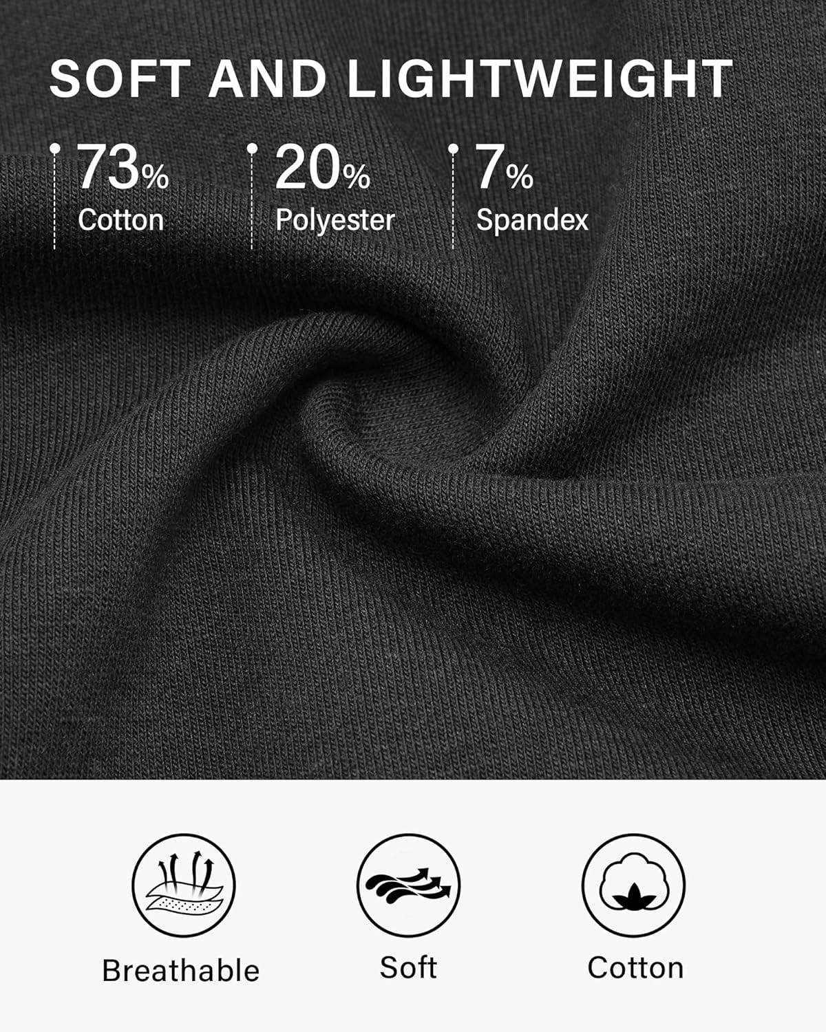 Stelle Women's Cotton Bermuda Shorts 10" Long Knee Length Comfy Sweat Shorts with Deep Pockets Lounge Casual Summer - Image 5