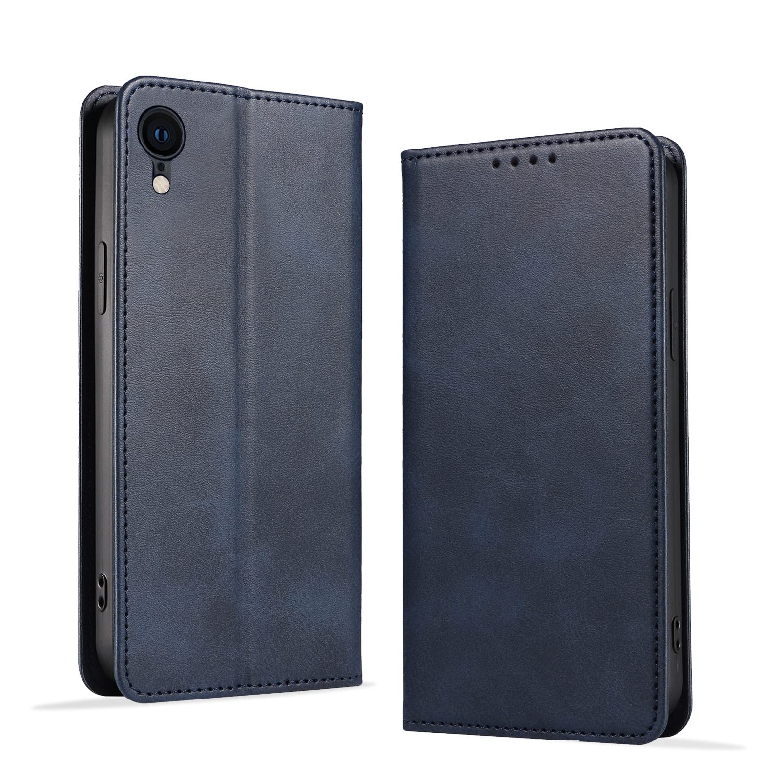 アイホンXR(10R)本体　ケース付き Amazon.co.jp: KWATUNG iphone xr 用ケース 手帳型 PUレザー iphone10r
