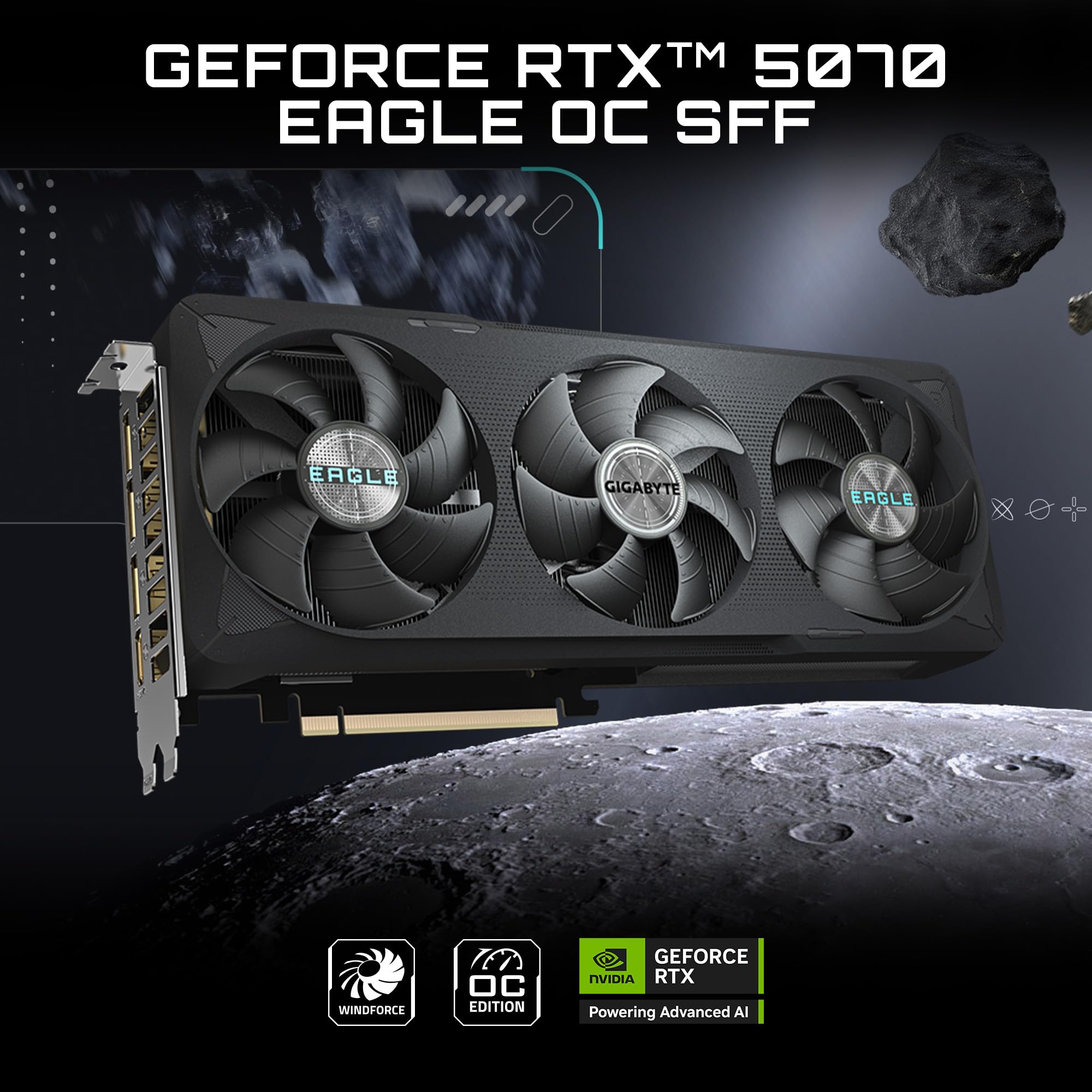GIGABYTE RTX5070 PCIExp 12GB 新品未使用 納品書付 GIGABYTE NVIDIA GeForce RTX5070 GDDR7 12GBメモリ搭載 / PCI Express