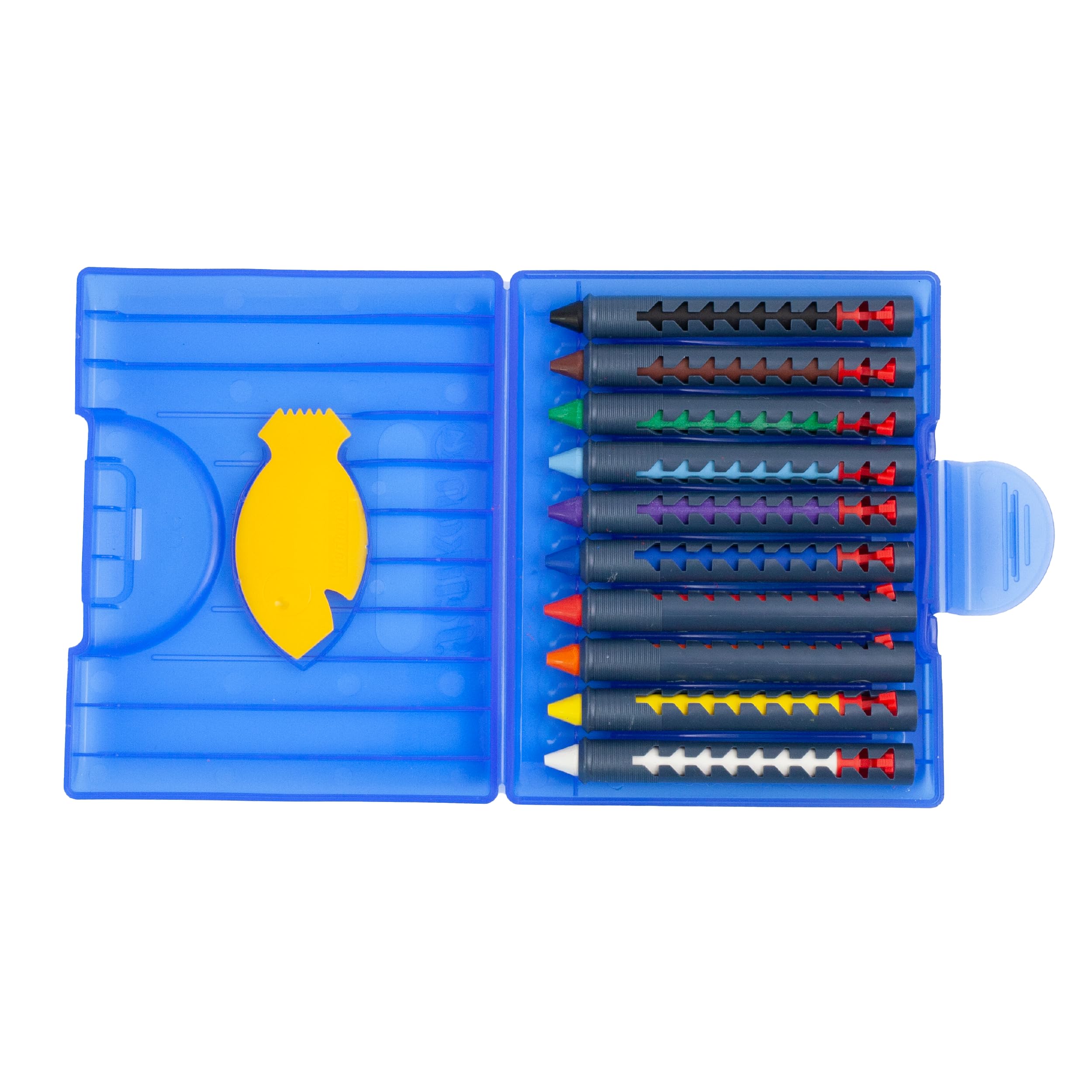 Pelikan 723155 - Wachsalstifte 655/10 in einer Schiebehülse, veralbar