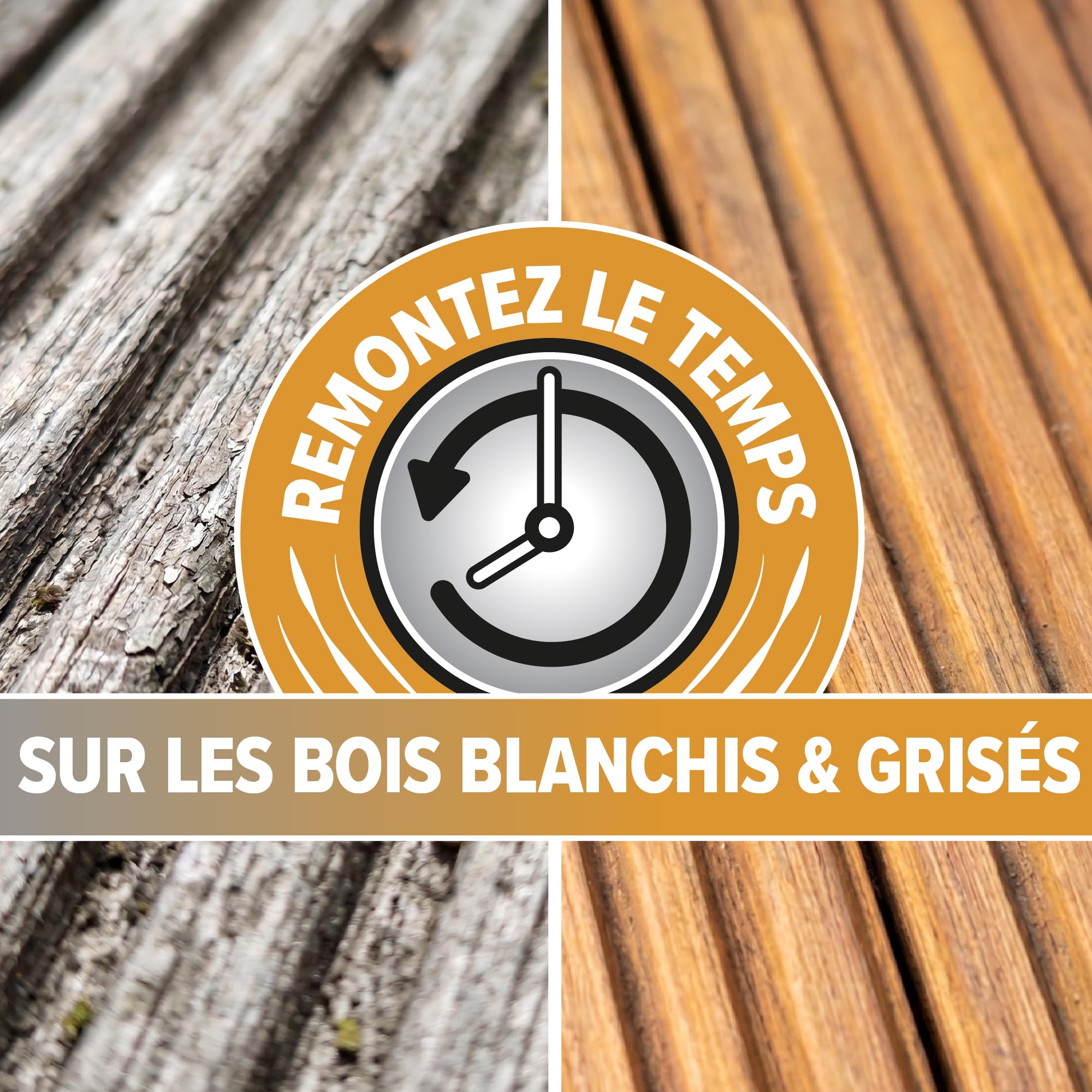 Roxil Gel Nettoyant Dégriseur pour Bois 5L - Acide Oxalique pour Meubles d'Extérieur & Terrasses - Restaure Couleur & Grain du Bois