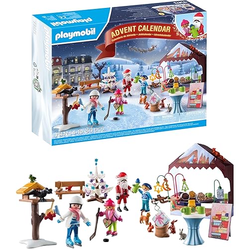 PLAYMOBIL Advent Calendar: Trip to the Christmas Market