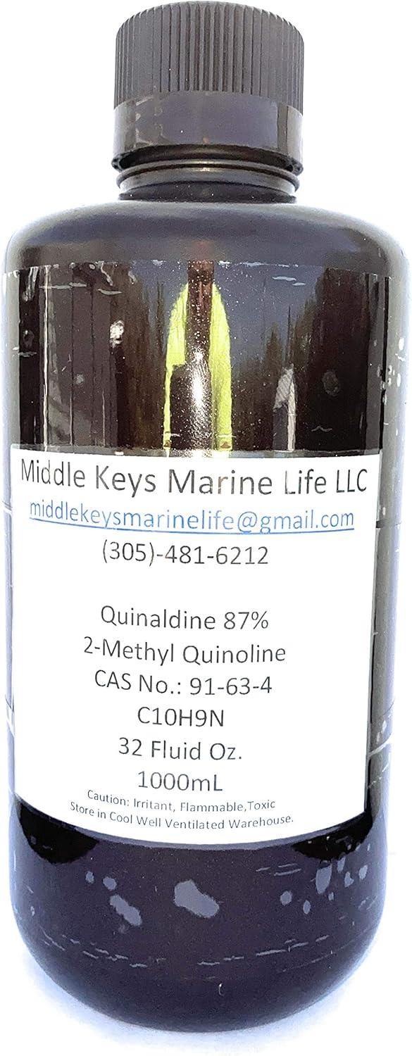 Quinaldine (2-Methyl Quinoline) 87% 32 Fluid Ounces 1000mL