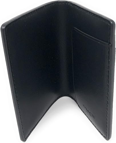 Miniatura 5 de Coach Funda magnética para tarjetas en lienzo distintivo QbCarbón vegetal Funda magnética para tarjetas