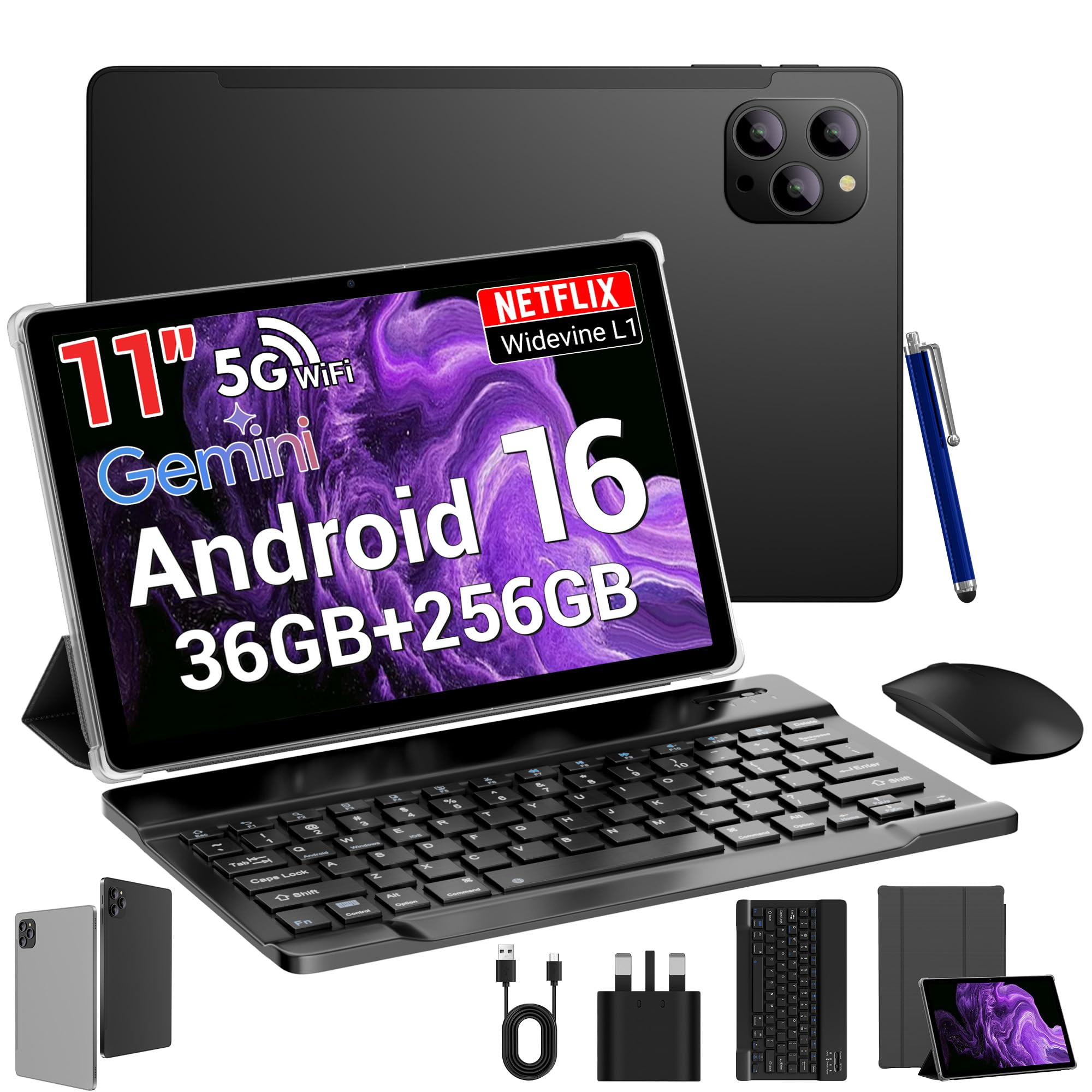 ケース付き タブレット 8インチ Android16 Wi-Fi モデル Amazon.co.jp: 【Android 16タブレット セット登場 wi-fiモデル