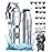 Romanda Clippers and Trimmers Set, Hair Clippers for Men Cordless,Mens Clippers and Grooming Set,Barber Clippers Set