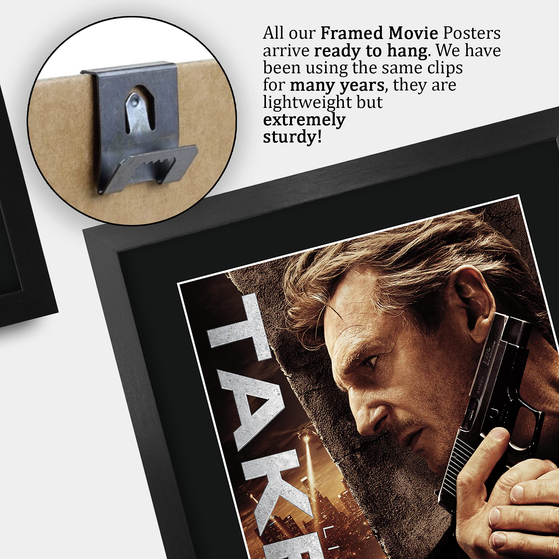 Amazon.com: HWC Trading Taken 3 Liam Neeson 16 x 12 inch Framed