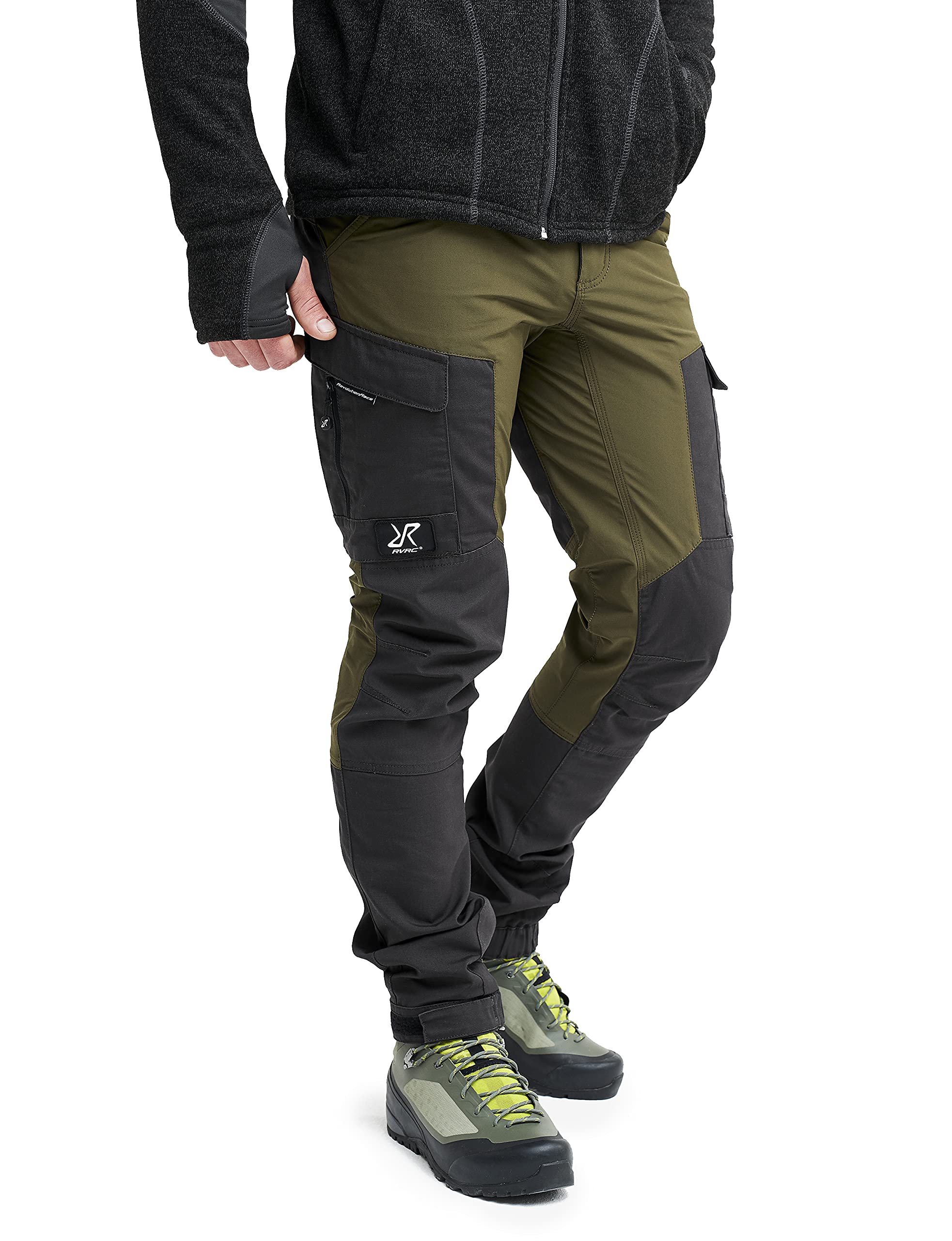 RevolutionRace RVRC GP Pants, Pantaloni da Uomo, durevoli per Trekking e Altre attività all'Aria Aperta