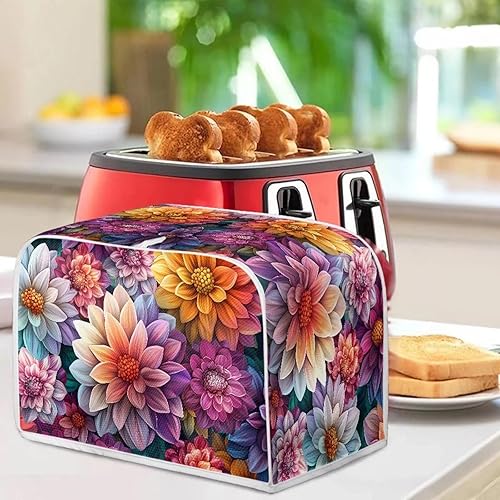 Miniatura 125 de Starry Night Toaster Covers 2 Slice Protectores de huellas dactilares a prueba de polvo y protección contra grasa para electrodomésticos Noche
