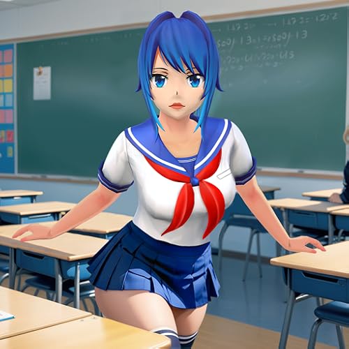 Anime Girl High School Simulator 2024: Meine Anime-Schule Sakura Bad Girl Campus Crush Lebensgeschichte – japanische Mädchen-Dressing- und Yandere-Lebensspiele