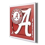 YouTheFan NCAA Alabama Crimson Tide 3D Logo Series Wall Art - 12x12