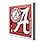 YouTheFan NCAA Alabama Crimson Tide 3D Logo Series Wall Art - 12x12