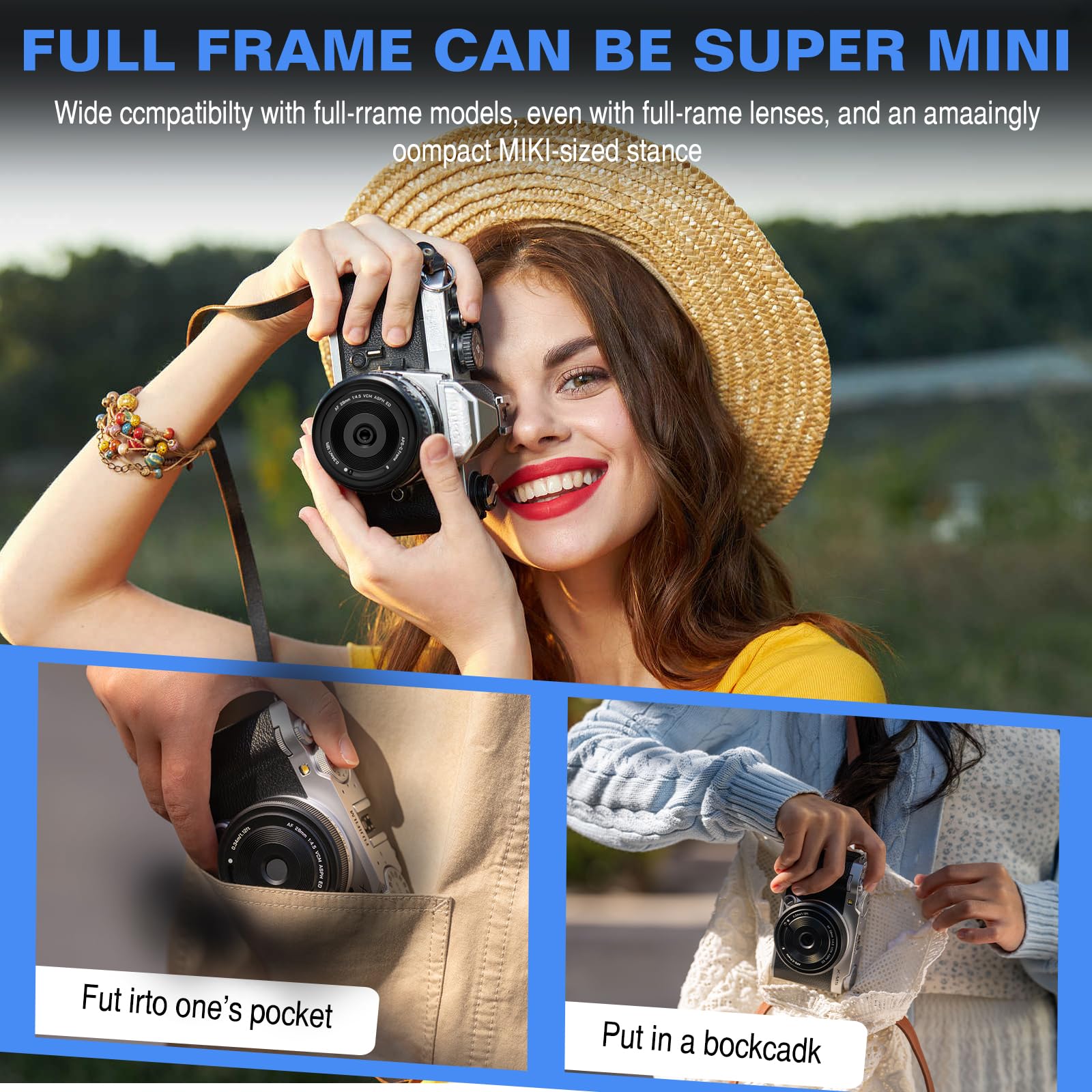 Viltrox 28mm f/4.5 AF Pancake Lens for Nikon Z | Full Frame Wide