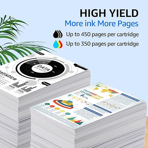 Miniatura 9 de Cartucho de tinta remanufacturado de repuesto para 65 65XL N9K04AN compatible con HP Envy 5055 5058 5052 DeskJet 3755 2622 2655 2624 2652 3720 3721