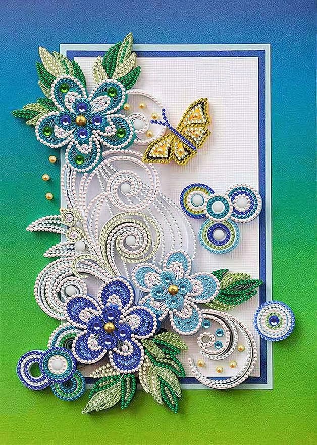 TRRCEPOS Partial Drill Diamond Painting, 5D Diamond Painting Kit for